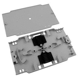 Kaseta światłowodowa CobiCabling dla 12 włókien, biała