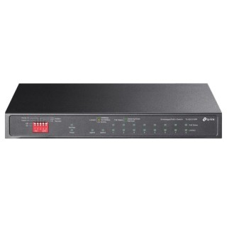10-Port Gigabit Desktop Switch with 6-Port PoE+ and 2-Port PoE++ PORT: 2× Gigabit PoE++ Ports, 6× Gigabit PoE+ Ports, 2x Gigabit Non-PoE Ports, 1× Combo Gigabit SFP Slot SPEC: 802.3af/at/bt type3, 123