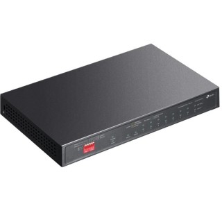 10-Port Gigabit Desktop Switch with 6-Port PoE+ and 2-Port PoE++ PORT: 2× Gigabit PoE++ Ports, 6× Gigabit PoE+ Ports, 2x Gigabit Non-PoE Ports, 1× Combo Gigabit SFP Slot SPEC: 802.3af/at/bt type3, 123