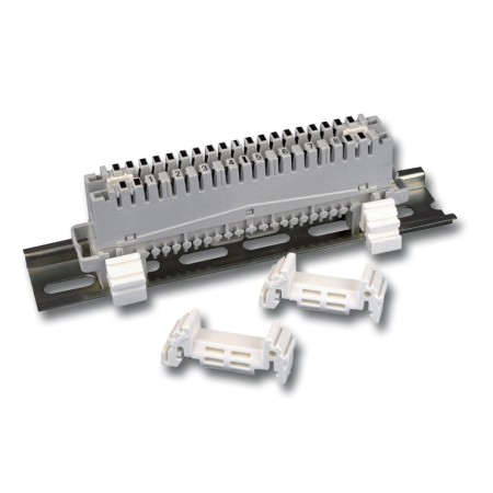 Mocowanie do szyny DIN 35mm do łączówek na pręty