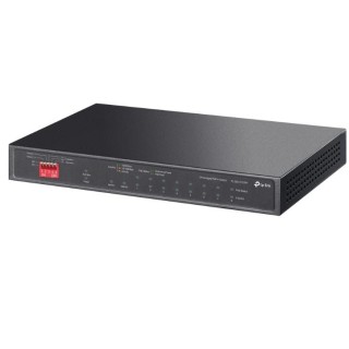 10-Port Gigabit Desktop Switch with 6-Port PoE+ and 2-Port PoE++ PORT: 2× Gigabit PoE++ Ports, 6× Gigabit PoE+ Ports, 2x Gigabit Non-PoE Ports, 1× Combo Gigabit SFP Slot SPEC: 802.3af/at/bt type3, 123