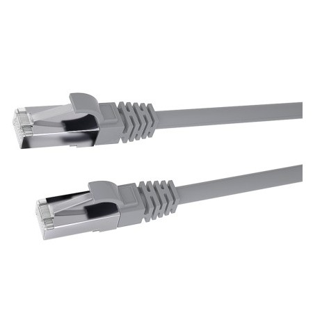 Patchcord CobiCabling kat. 6A S/FTP RJ45-RJ45 LSOH 2m szary