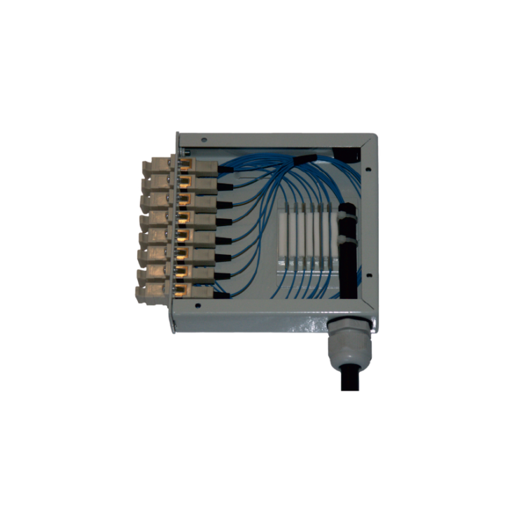 Pole krosowe 4xSC simplex do przełącznicy ODF-DIN (montaż szyna TH-DIN lub naścienny - zaznaczyć przy zamówieniu)