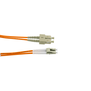 Patchcord CobiCabling SC/PC-LC/PC wielomodowy OM2 duplex LSOH 3m