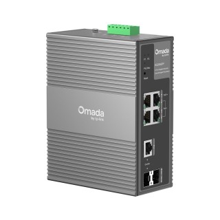 Przełącznik IES206GPP  Industrial Easy Managed Omada, 6 portów gigabitowych, w tym 3 portPoE+ i
