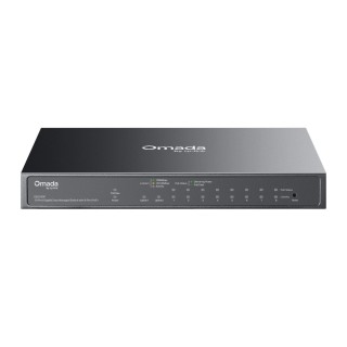 Przełącznik zarządzalny ES210GP Omada 10-Port Gigabit Easy Managed Switch with 8-Port PoE+