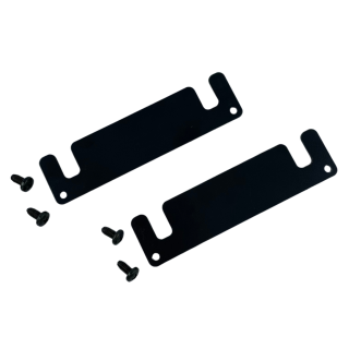 Zestaw łączników do szaf stojących CobiCabling, 2 szt., czarny RAL 9004