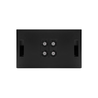 Szafa CobiCabling 19" 42U 800x800mm, drzwi przednie przeszklone, drzwi tylne dwuskrzydłowe perforowane 80%, panel wentylacyjny 4 wentylatorowy z kablem zasilającym, kółka - 2 z blokadą, stopki, kpl. l