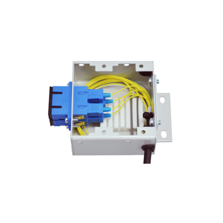 Przełącznica, DIN mini 2 porty SC duplex  (montaż szyna TH-DIN lub naścienny - zaznaczyć przy zamówieniu)