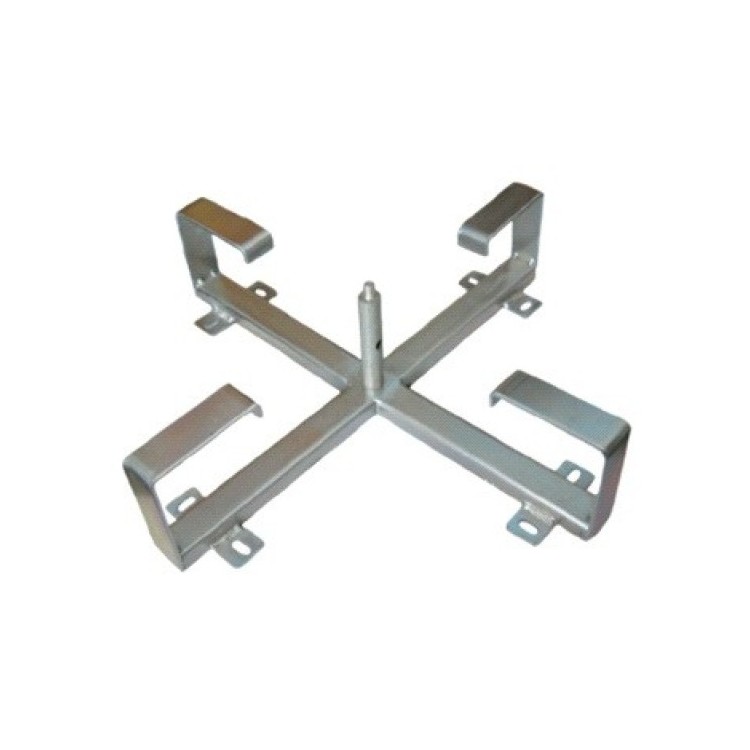 Stelaż zapasu kabla 600x600x100mm Maksymalna pojemność: 120m kabla o średnicy 10mm