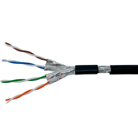 Kabel CobiCabling kat. 7/7A S/FTP PE 1000MHz zewnętrzny suchy Fca 500m