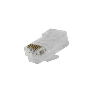 Wtyk modularny RJ45 kat. 6 UTP na linkę