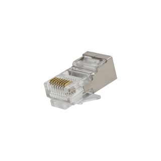 Wtyk modularny RJ45 kat. 5e FTP na drut