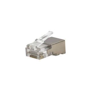 Wtyk modularny RJ45 kat. 6 FTP na linkę