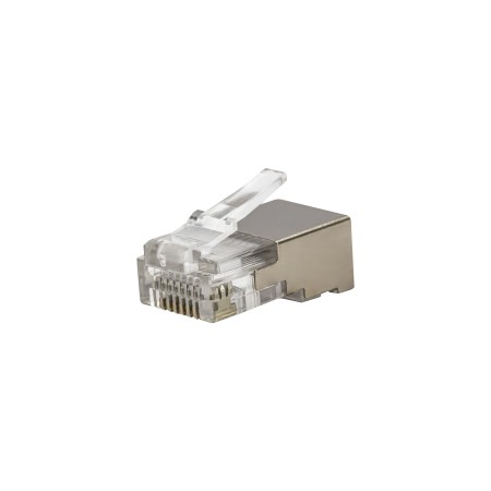 Wtyk modularny RJ45 kat. 6 FTP na drut