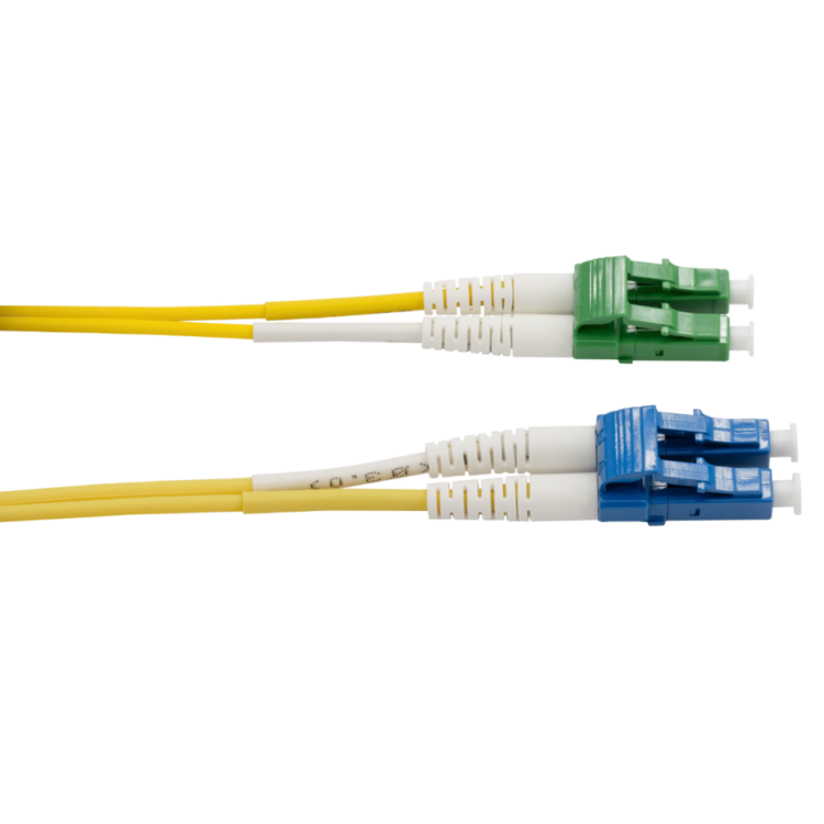 Patchcord CobiCabling LC/PC-LC/APC jednomodowy OS2 duplex LSOH 2m
