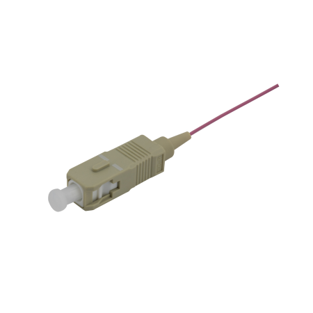 Pigtail CobiCabling SC/PC wielomodowy OM4 LSOH easy strip 1m