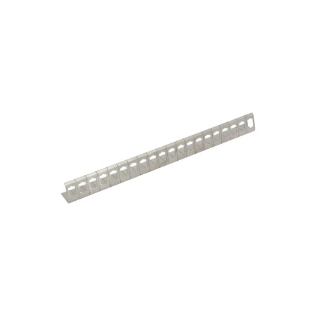 Adapter konfigurowalny na szynę DIN do 20 modułów keystone (20xRJ45) bez mocowania