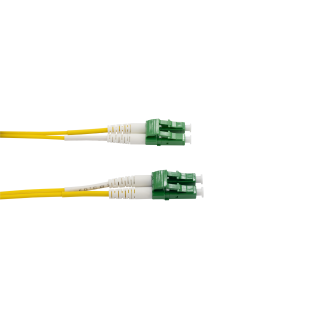 Patchcord CobiCabling LC/APC-LC/APC jednomodowy OS2 duplex LSOH 2m