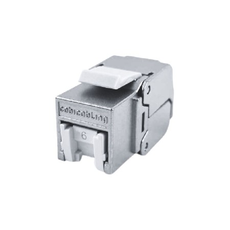 Moduł CobiCabling kat. 6 STP RJ45 keystone beznarzędziowy
