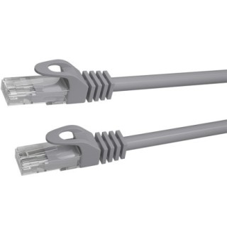 Patchcord CobiCabling RJ45-RJ45 kat. 5e U/UTP PVC 0,25m szary