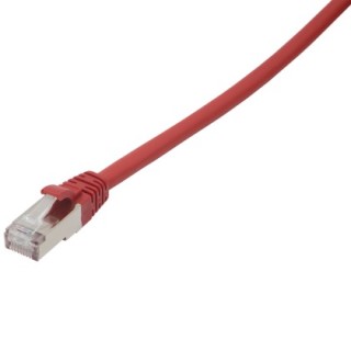 Patchcord CobiCabling RJ45-RJ45 kat. 5e U/UTP PVC 0,5m czerwony