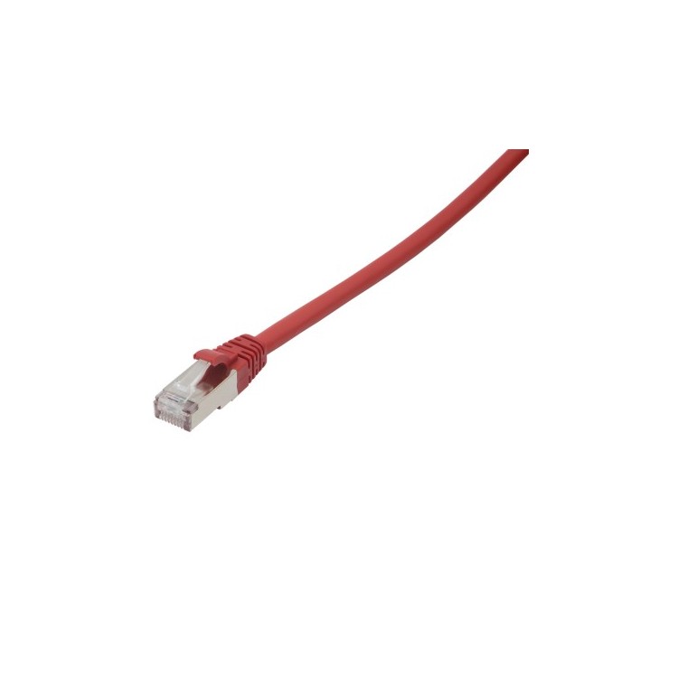 Patchcord CobiCabling RJ45-RJ45 kat. 5e U/UTP PVC 0,5m czerwony Patchcord CobiCabling RJ45-RJ45 kat. 5e U/UTP PVC 0,5m czerwony