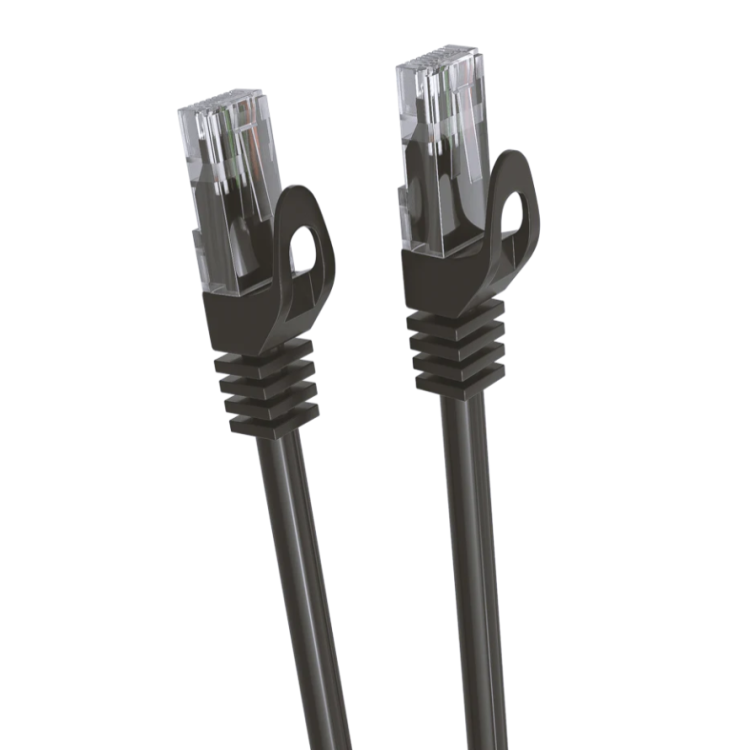 Patchcord CobiCabling RJ45-RJ45 kat. 6A U/UTP LSOH 5m czarny