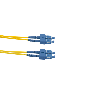 Patchcord CobiCabling SC/PC-SC/PC jednomodowy OS2 duplex LSOH 1m