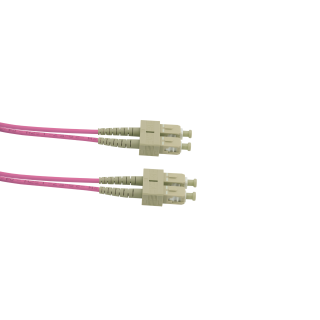 Patchcord CobiCabling SC/PC-SC/PC wielomodowy OM4 duplex LSOH 3m