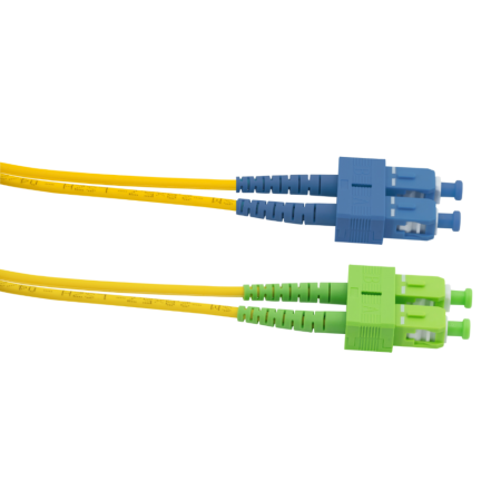 Patchcord CobiCabling SC/UPC-SC/APC jednomodowy OS2 duplex LSOH 3m