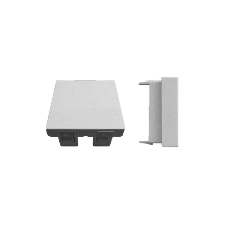 Zaślepka CobiCabling otworu keystone 45x45mm, biała RAL 9010