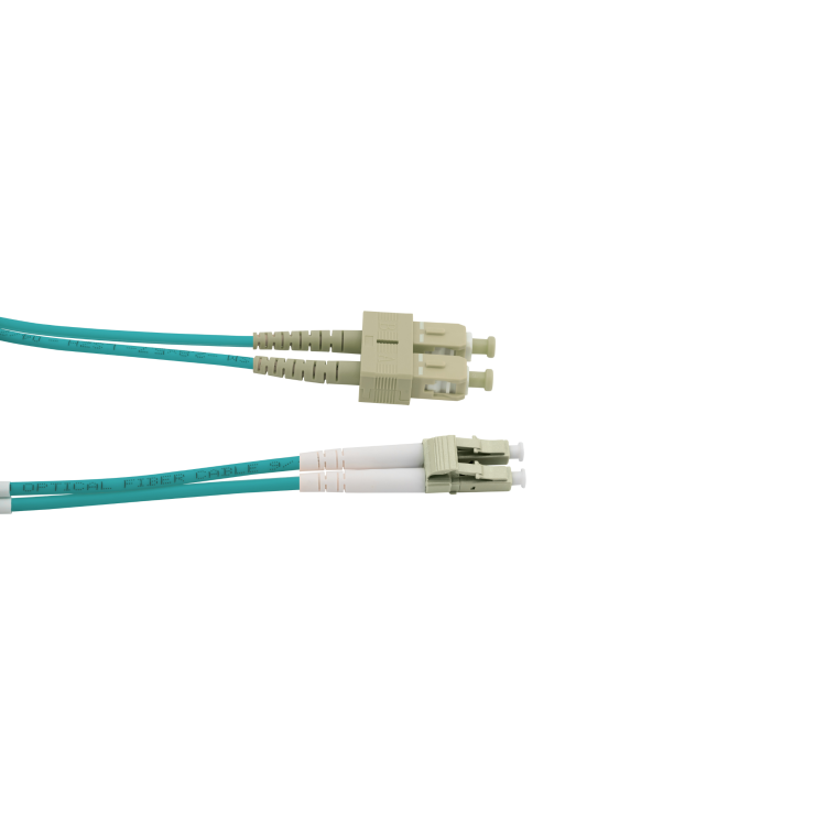 Patchcord SC-LC, 50/125 µm duplex, MM, 2,0m OM3