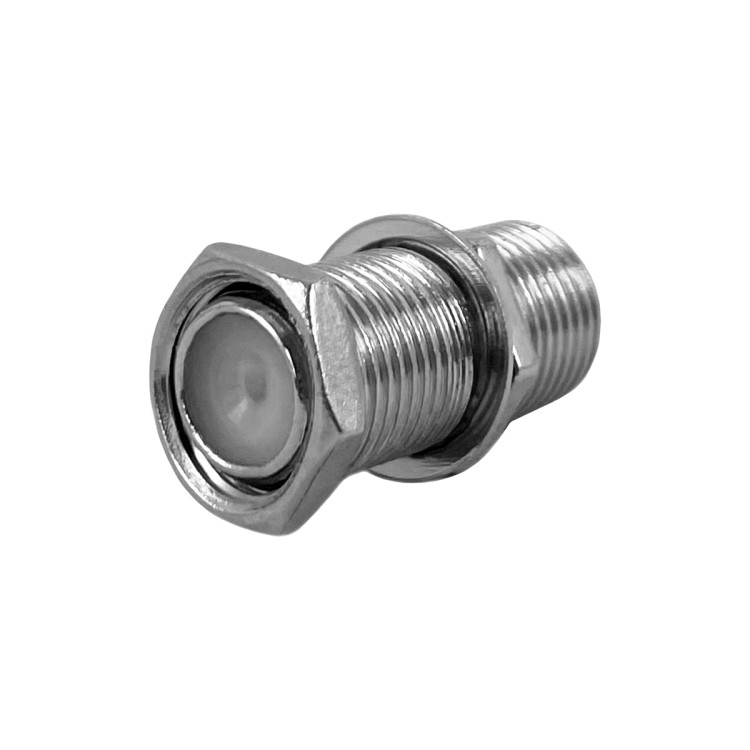 Adapter keystone do gniazd typu F (beczka-beczka) niewyposażony Adapter keystone do gniazd typu F (beczka-beczka) niewyposażony