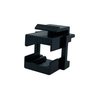 Adapter keystone CobiCabling do adapterów FO SC sx/LC dx bezflangowych, czarny