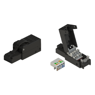 Wtyk CobiCabling RJ45 kat. 6 UTP (nieekranowany) beznarzędziowy