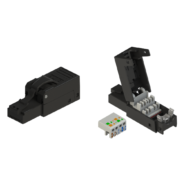 Wtyk CobiCabling RJ45 kat. 6 UTP (nieekranowany) beznarzędziowy