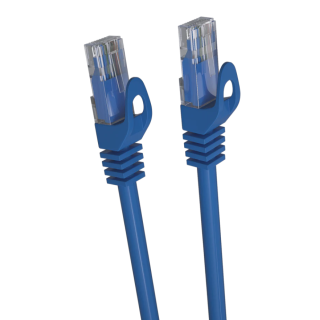 Patchcord CobiCabling RJ45-RJ45 kat. 5e U/UTP PVC 2m niebieski